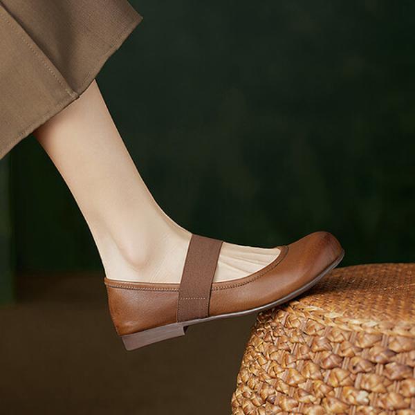 Exquisite Handmade Leather Women's Shoes: Luxury Craftsmanship and Elegant Design(Ebuer888b3172)