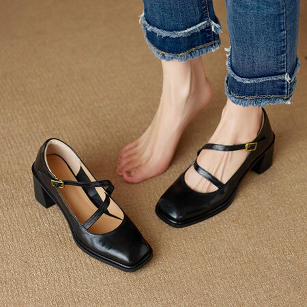 Exquisite Handcrafted Leather Women's Shoes: Elegance and Luxury(Ebuer888b3185)