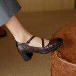 Exquisite Handcrafted Leather Women's Shoes: Elegance and Luxury(Ebuer888b3185)