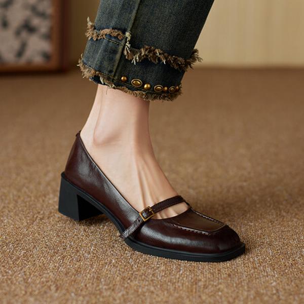 Exquisite Handmade Leather Women’s Shoes: Luxurious Craftsmanship(Ebuer888b3182)