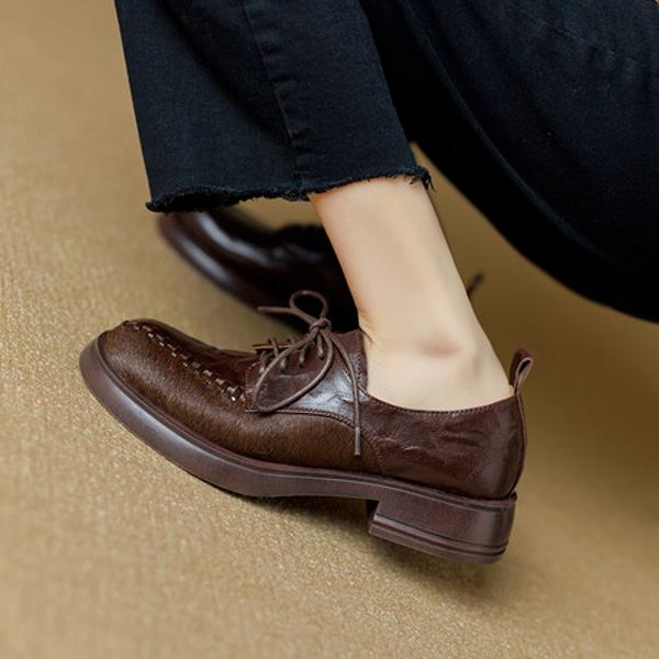 Handcrafted Luxury Leather Women's Shoes(Ebuer888bb7223)