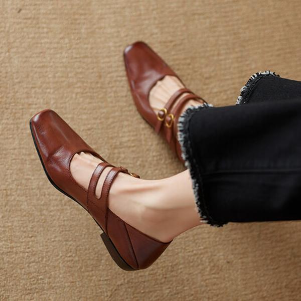 Exquisite Handcrafted Leather Shoes for Elegant Women(Ebuer888b7259)