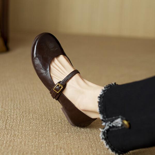 Handcrafted Genuine Leather Women's Shoes: Luxurious, Elegant Craftsmanship.
(Ebuer888b3190)