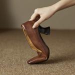 Luxurious Handcrafted Leather Women's Footwear Elegance(Ebuer888b7266)