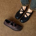 Elegant Handcrafted Genuine Leather Women's Shoes(Ebuer888b7261)