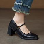 Elegant Handcrafted Genuine Leather Women's Shoes(Ebuer888b3209)