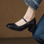 Elegant Handcrafted Genuine Leather Women's Shoes(Ebuer888b3209)