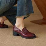 Exquisite Handcrafted Genuine Leather Women's Shoes: A Fusion of Luxury and Elegance(Ebuer888b7291)