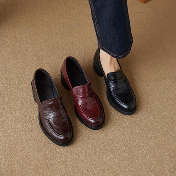 Exquisite Handcrafted Genuine Leather Women's Shoes: A Fusion of Luxury and Elegance(Ebuer888b7291)