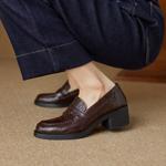 Exquisite Handcrafted Genuine Leather Women's Shoes: A Fusion of Luxury and Elegance(Ebuer888b7291)