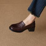 Handcrafted Luxury Leather Women's Shoes(Ebuer888b3212)