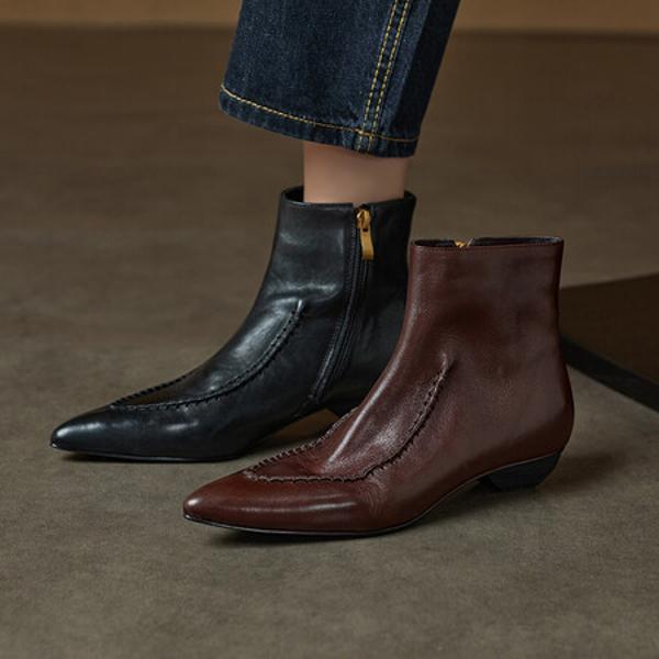 Handcrafted Genuine Leather Women's Shoes: Elegance Redefined(Ebuer888b7285)