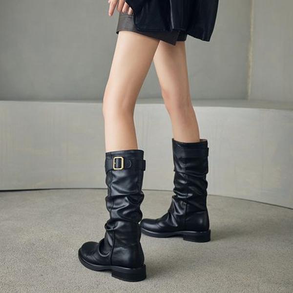 Crafted Elegance: Luxury Genuine Leather Handmade Women's Shoes(Ebuer888b7280)