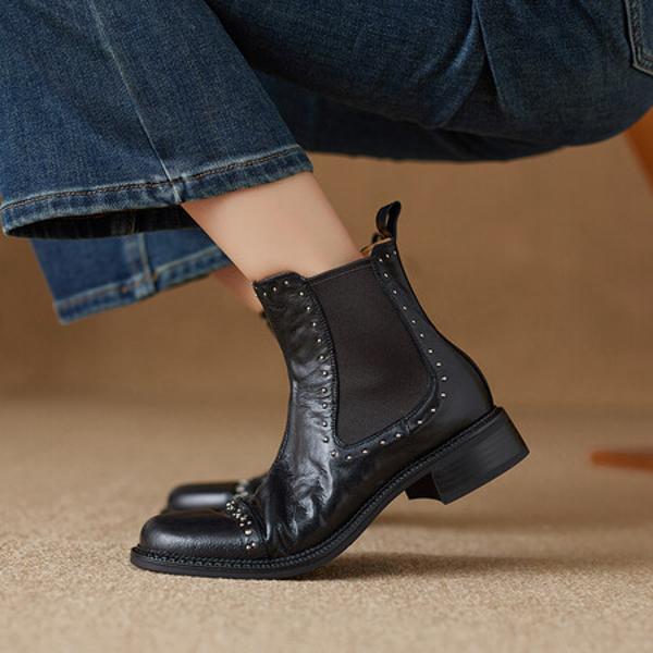 Handcrafted Luxury Leather Women's Shoes: Elegance in Every Stitch(Ebuer888b9127)