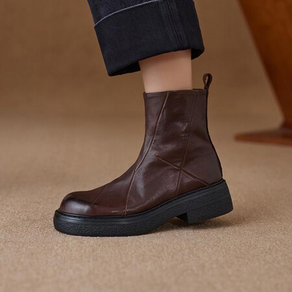 Luxurious Handcrafted Genuine Leather Women's Shoes with Elegant Craftsmanship(Ebuer888b3213)