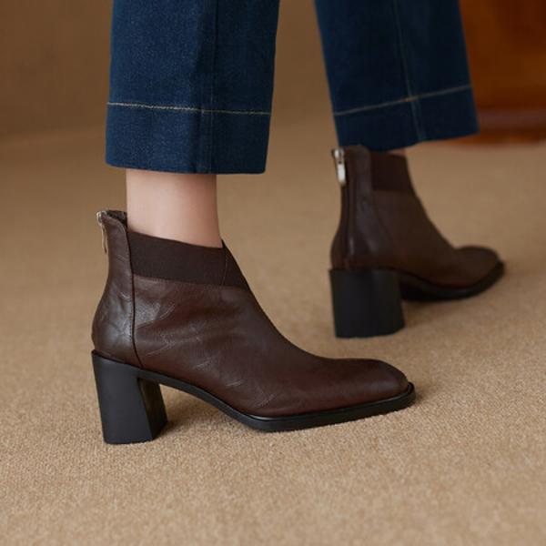 Elegant Handcrafted Genuine Leather Women's Shoes(Ebuer888b3216)