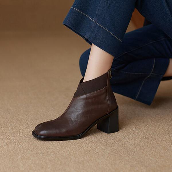 Elegant Handcrafted Genuine Leather Women's Shoes(Ebuer888b3216)