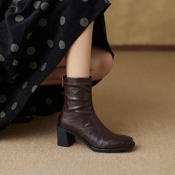 Handcrafted Luxurious Leather Women's Shoes - Pure Elegance(Ebuer888b3217)