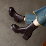 Elegant Luxury Handmade Leather Women's Shoes(Ebuer888b3221)