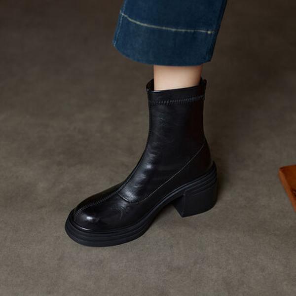 Elegant Luxury Handmade Leather Women's Shoes(Ebuer888b3221)