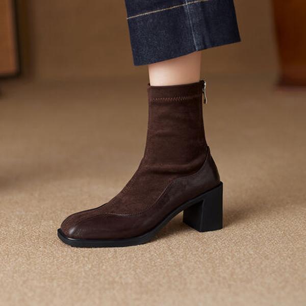 Exquisite Handcrafted Genuine Leather Women's Shoes for Timeless Elegance(Ebuer888b3222)