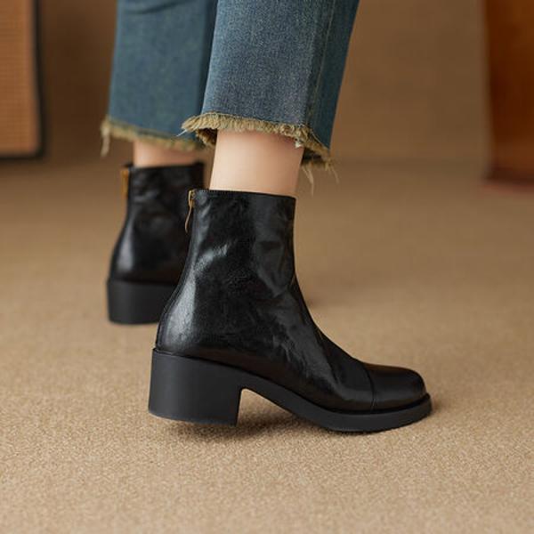 Handcrafted Luxurious Genuine Leather Women's Shoes: Timeless Elegance & Superior Craftsmanship(Ebuer888b7299)