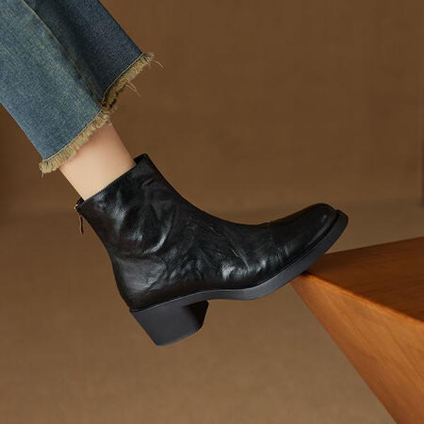 Handcrafted Luxurious Genuine Leather Women's Shoes: Timeless Elegance & Superior Craftsmanship(Ebuer888b7299)