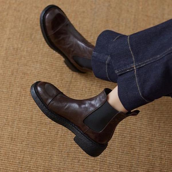 Handcrafted Leather Women's Shoes: Elegance in Every Stitch(Ebuer888b7305)