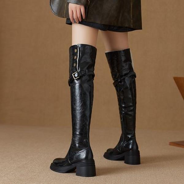 Exquisite Handcrafted Genuine Leather Women's Shoes: Luxury and Elegance Redefined(Ebuer888b3230)