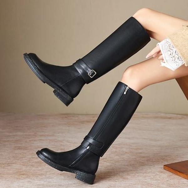 Handcrafted Genuine Leather Women's Shoes: Elegant, Luxurious Craftsmanship(Ebuer888b7502)