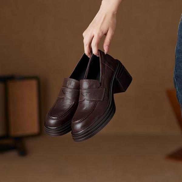 Handcrafted Luxury Leather Women's Shoes with Exquisite Craftsmanship(Ebuer888b3236)