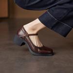 Elegant Handcrafted Genuine Leather Women’s Shoes – Luxury Quality(Ebuer888b7503)