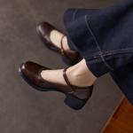 Elegant Handcrafted Genuine Leather Women’s Shoes – Luxury Quality(Ebuer888b7503)