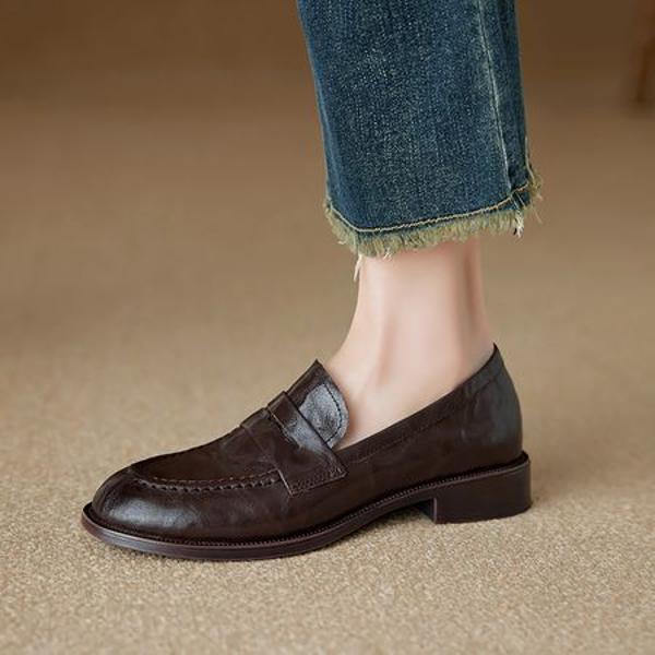 Crafted Elegance: Luxurious Handmade Leather Women’s Shoes(Ebuer888b7509)