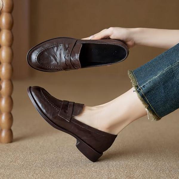 Crafted Elegance: Luxurious Handmade Leather Women’s Shoes(Ebuer888b7509)