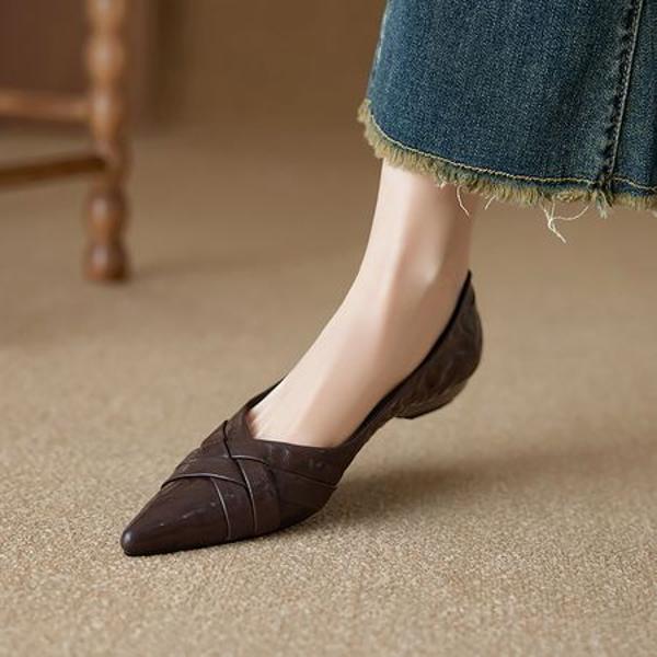 Exquisite Handmade Leather Women’s Shoes: Luxury Craftsmanship(Ebuer888b7512)