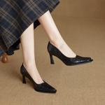 Handcrafted Genuine Leather Women's Shoes: Luxury Elegance with Superior Craftsmanship(Ebuer888b7516)