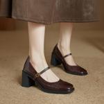Handcrafted Genuine Leather Women's Shoes: Luxurious Elegance in Every Detail(Ebuer888b3238)