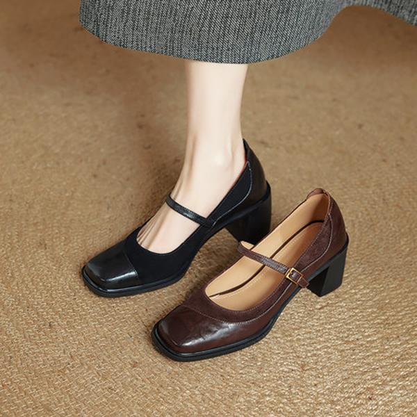 Handcrafted Genuine Leather Women's Shoes: Luxurious Elegance in Every Detail(Ebuer888b3238)