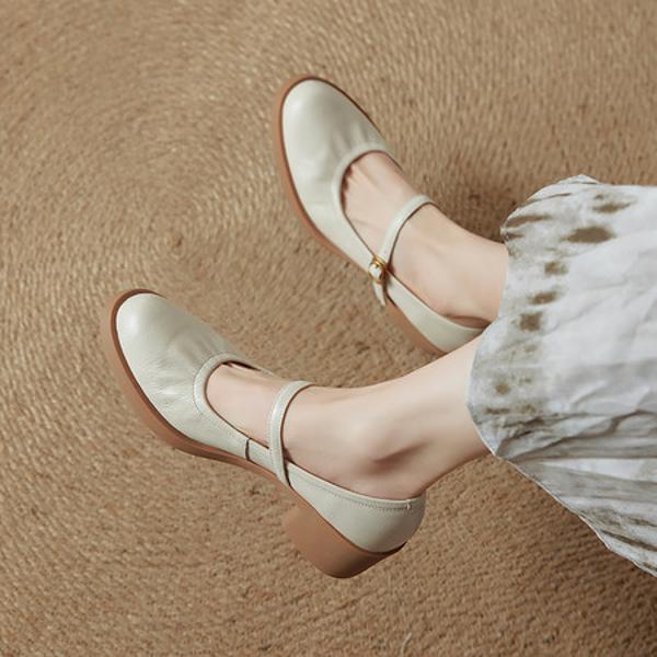 Luxury Handcrafted Leather Women’s Shoes: Elegance in Every Stitch(Ebuer888b7521)