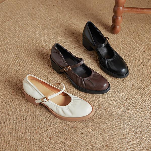 Luxury Handcrafted Leather Women’s Shoes: Elegance in Every Stitch(Ebuer888b7521)