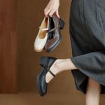 Luxury Handcrafted Leather Women’s Shoes: Elegance in Every Stitch(Ebuer888b7521)