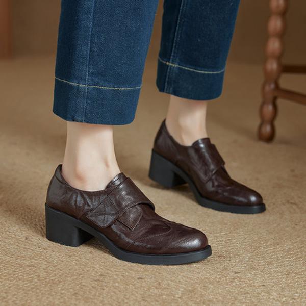 Handcrafted Leather Women's Shoes: Timeless Elegance and Luxury(Ebuer888b7528)