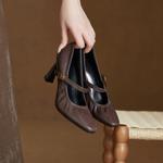 Exquisite Handcrafted Leather Women’s Luxury Shoes(Ebuer888b7525)