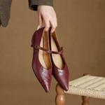 Handcrafted Luxury Leather Women's Shoes: Exquisite Craftsmanship & Timeless Elegance(Ebuer888b7519)