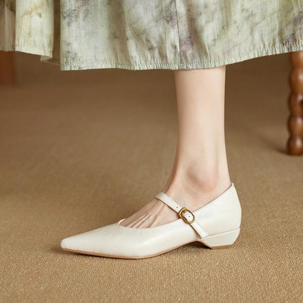 Handcrafted Luxury Leather Women's Shoes: Exquisite Craftsmanship & Timeless Elegance(Ebuer888b7519)