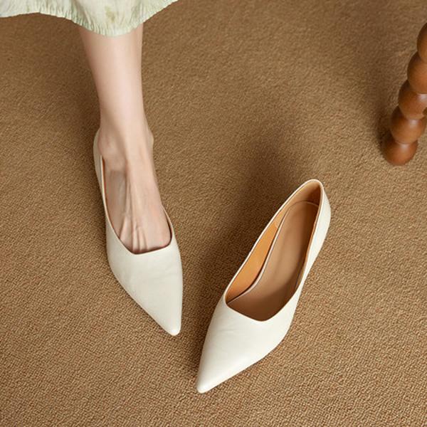 Handcrafted Leather Women's Shoes: Elegant Luxury Quality(Ebuer888b7518)