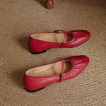 Luxurious Handmade Leather Women's Shoes with Exquisite Craftsmanship(Ebuer888b3245)