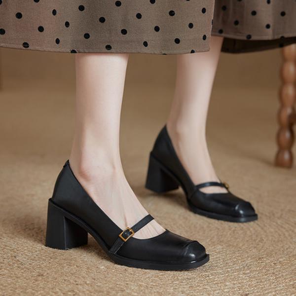 Handcrafted Luxury Leather Women’s Shoes with Elegance(Ebuer888b3246)