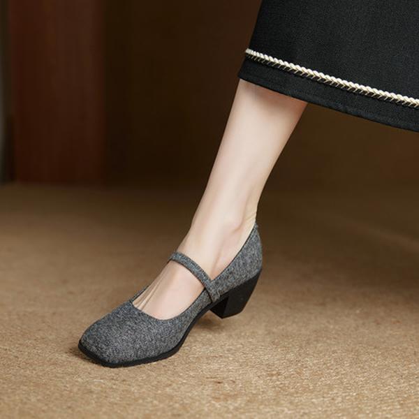 Elegant Handmade Leather Women's Shoes - Exquisite Craftsmanship(Ebuer888b7531)